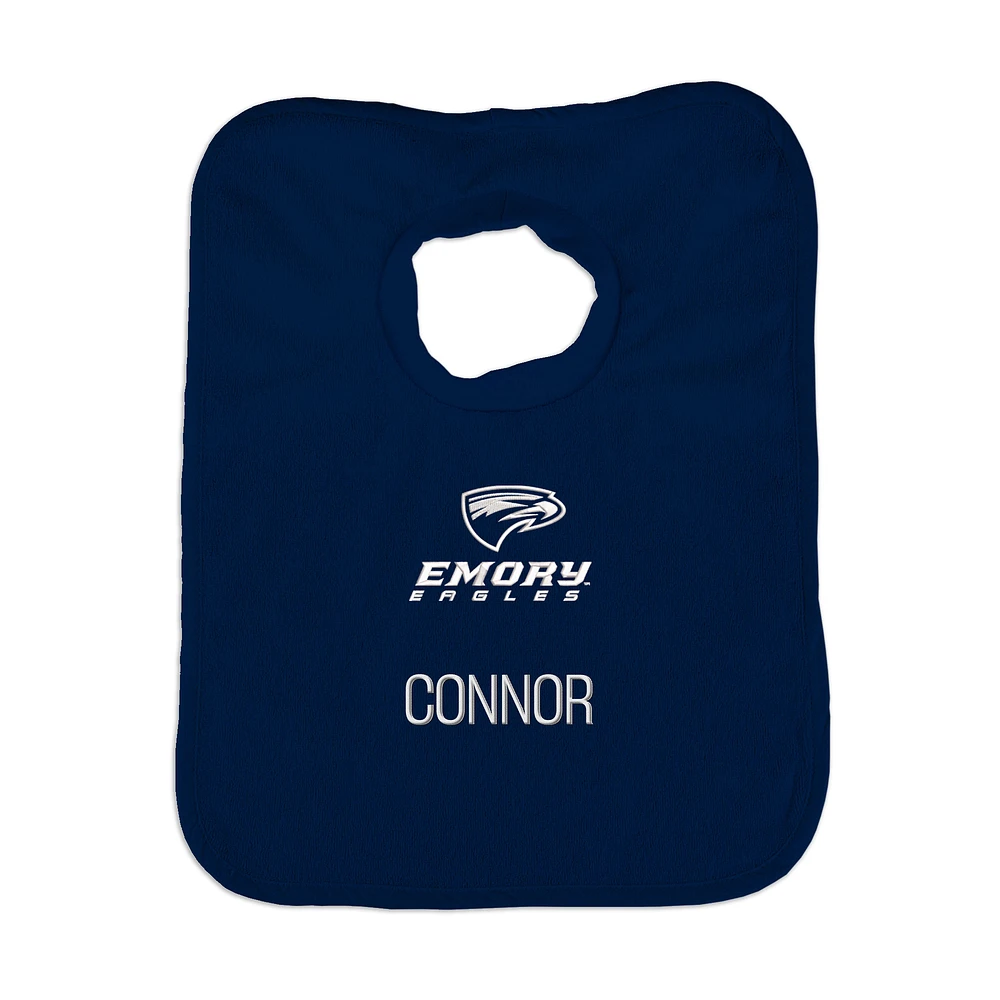 Infant Chad & Jake Emory Eagles Personalized Pullover Bib