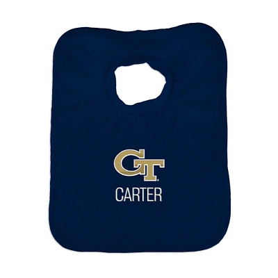 Infant Chad & Jake Georgia Tech Yellow Jackets Personalized Pullover Bib