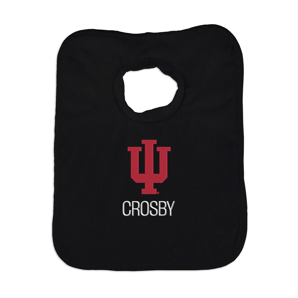 Infant Chad & Jake Indiana Hoosiers Personalized Pullover Bib