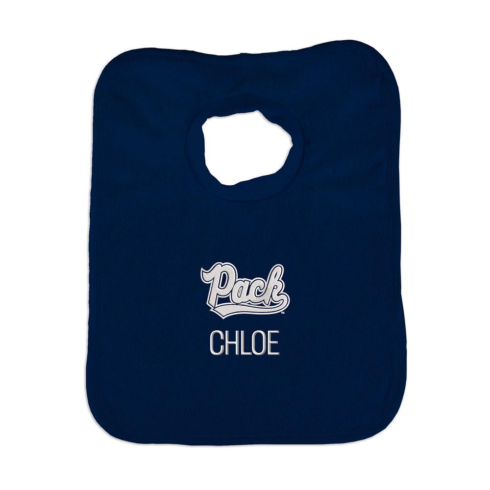 Infant Chad & Jake Nevada Wolf Pack Personalized Pullover Bib