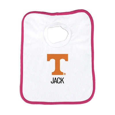 Infant Chad & Jake Tennessee Volunteers Personalized Pullover Bib
