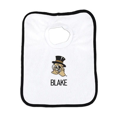 Infant Chad & Jake Wake Forest Demon Deacons Personalized Pullover Bib