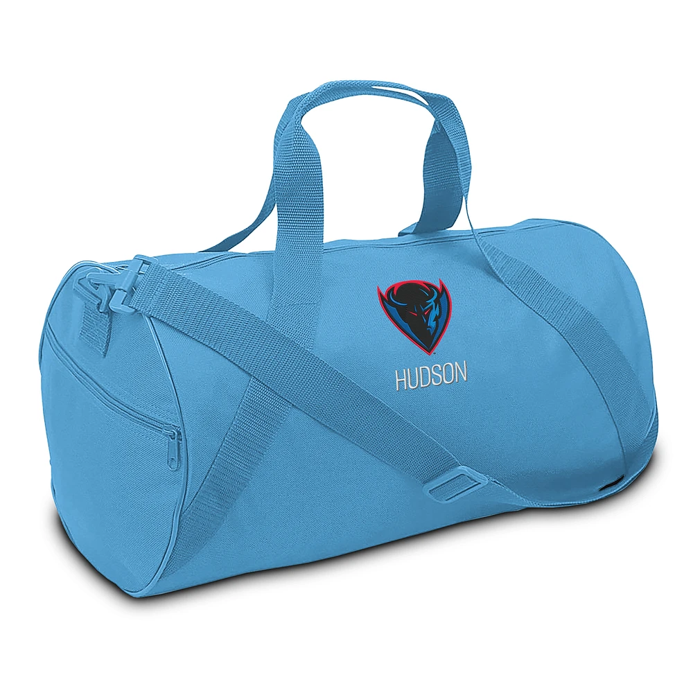 Youth Chad & Jake DePaul Blue Demons Personalized Duffle Bag