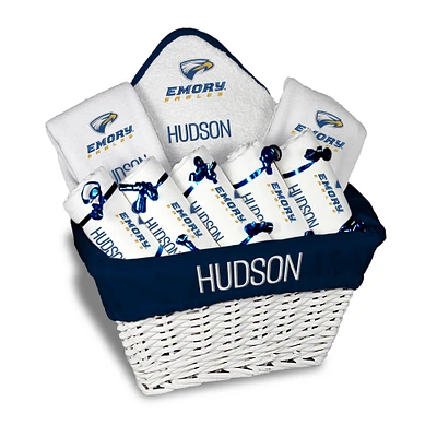 Infant Chad & Jake Emory Eagles Nine-Piece Personalized Large Gift Basket