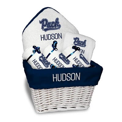 Infant Chad & Jake Nevada Wolf Pack Six-Piece Personalized Medium Gift Basket