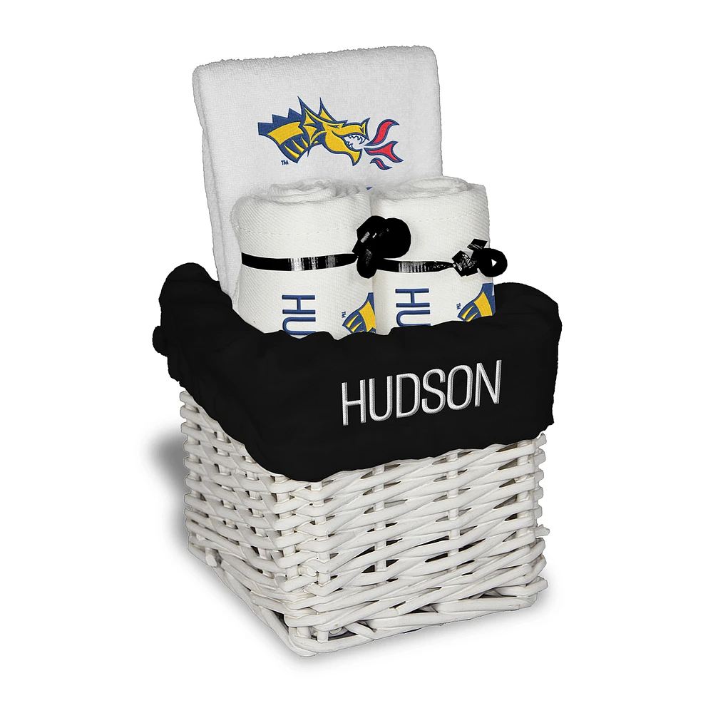 Infant Chad & Jake Drexel Dragons Four-Piece Personalized Small Gift Basket
