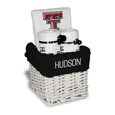 Infant Chad & Jake Texas Tech Red Raiders Four-Piece Personalized Small Gift Basket