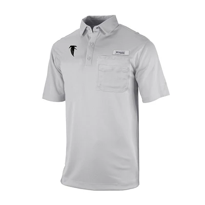 Men's Columbia Atlanta Falcons Omni-Wick Flycaster Pocket Polo