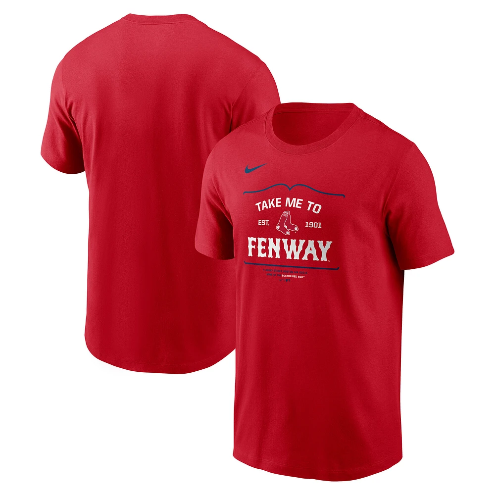Men's Nike Red Boston Sox Local Hometown T-Shirt