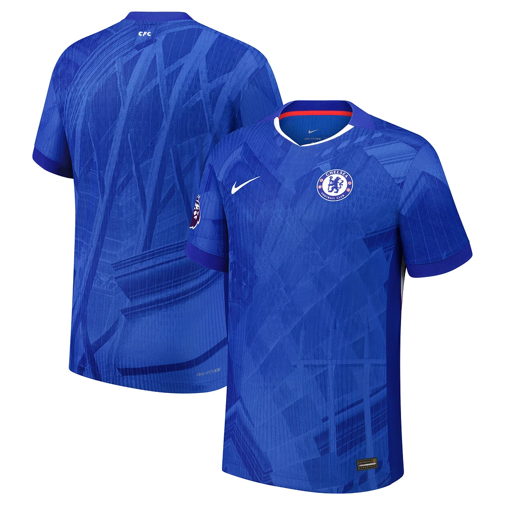 Men's Nike Blue Chelsea 2025/26 Home Authentic Jersey with Patch