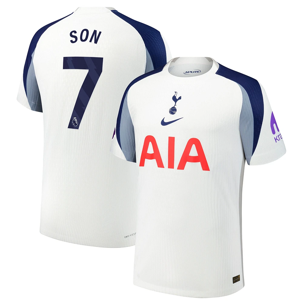 Men's Nike Son Heung-Min White Tottenham Hotspur 2025/26 Home Authentic Jersey