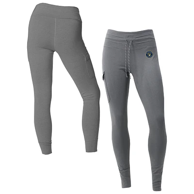 Women's Columbia Charcoal Milwaukee Brewers Omni-Wick Trek Leggings