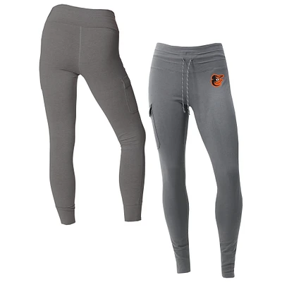 Women's Columbia Charcoal Baltimore Orioles Omni-Wick Trek Leggings