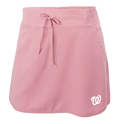 Women's Columbia Pink Washington Nationals Omni-Wick Lakewood Pines Skort