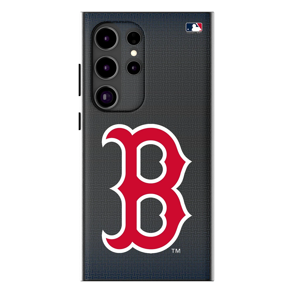 Keyscaper Boston Red Sox Linen Galaxy Magnetic Bump Case