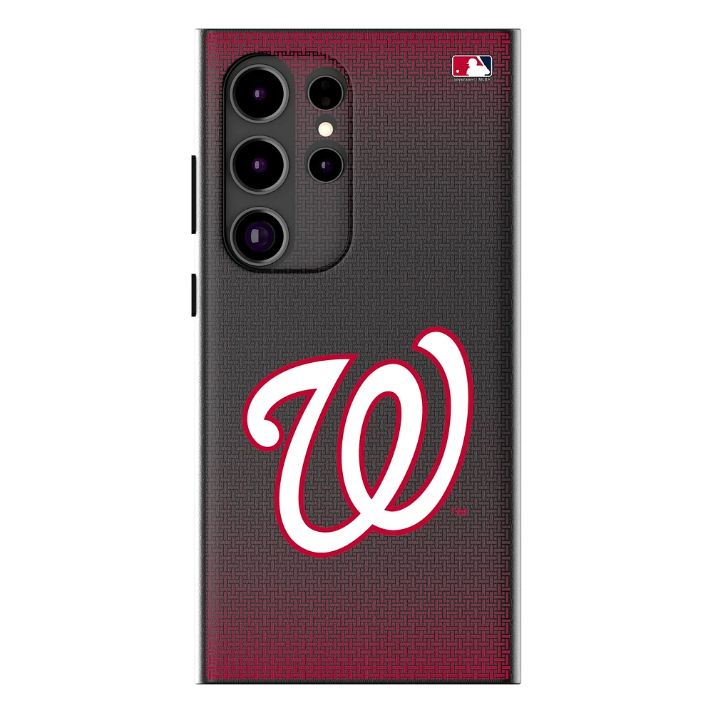 Keyscaper Washington Nationals Linen Galaxy Magnetic Bump Case