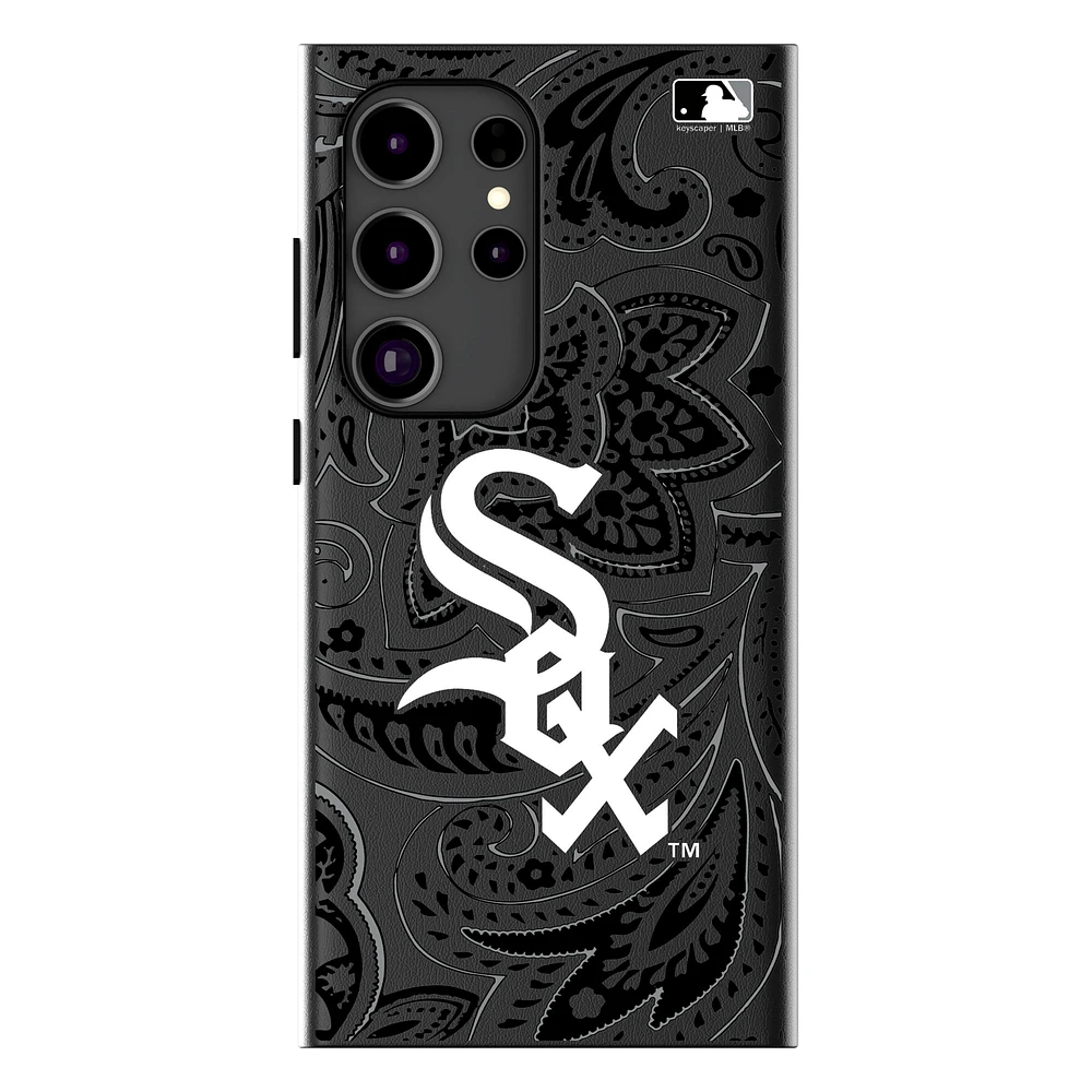 Keyscaper Chicago White Sox Paisley Galaxy Magnetic Bump Case