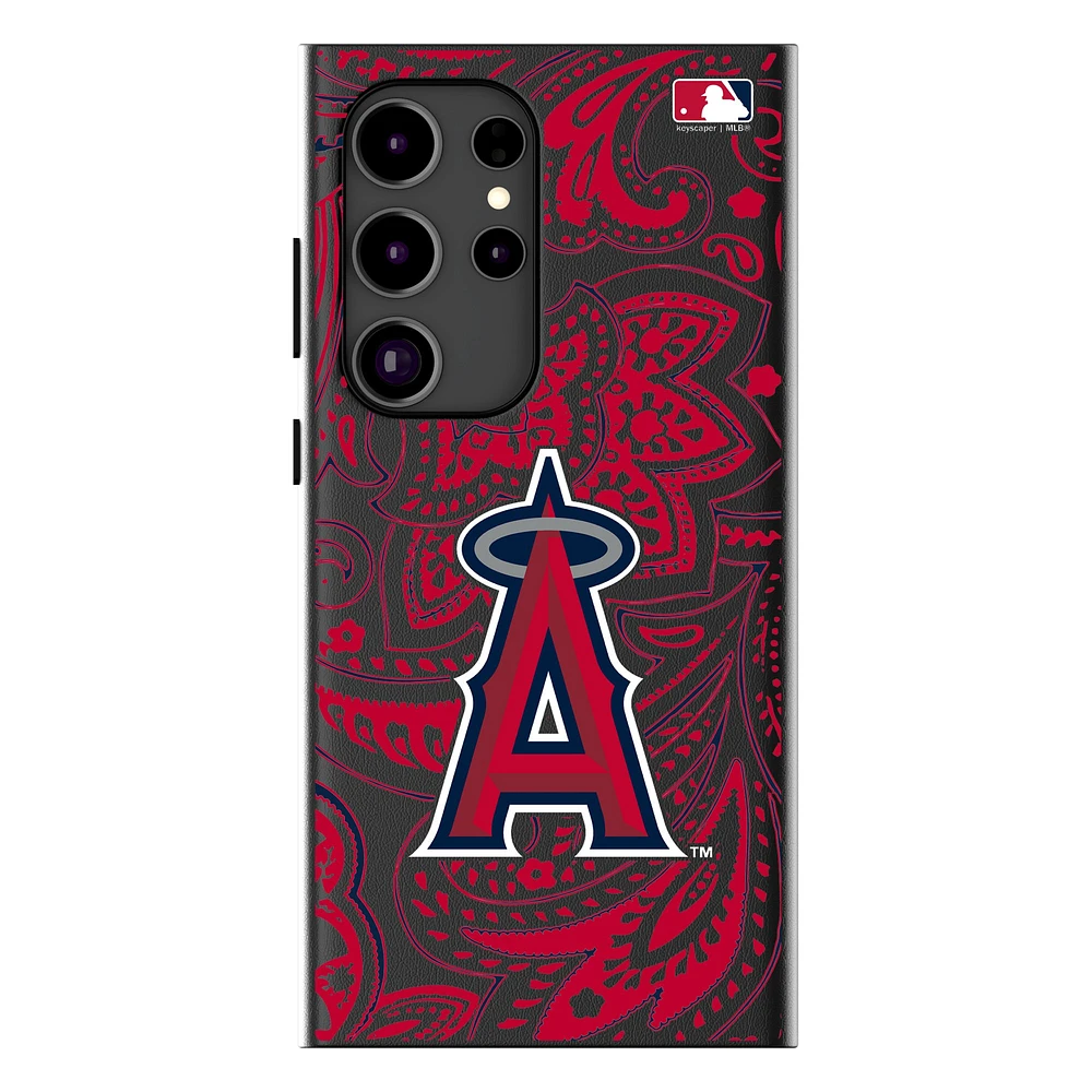 Keyscaper Los Angeles Angels Paisley Galaxy Magnetic Bump Case