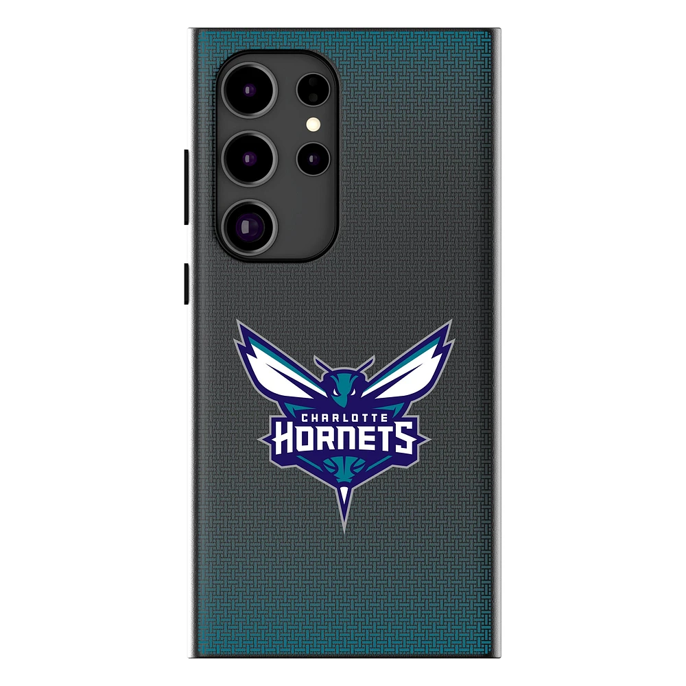 Keyscaper Charlotte Hornets Linen Galaxy Magnetic Bump Case