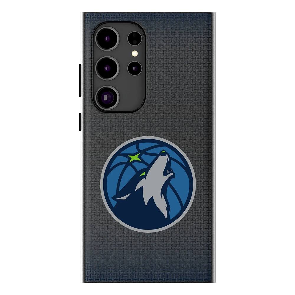 Keyscaper Minnesota Timberwolves Linen Galaxy Magnetic Bump Case