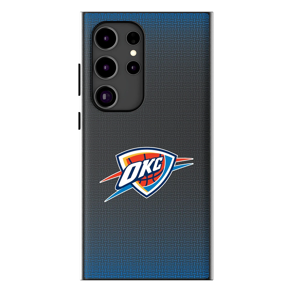 Keyscaper Oklahoma City Thunder Linen Galaxy Magnetic Bump Case