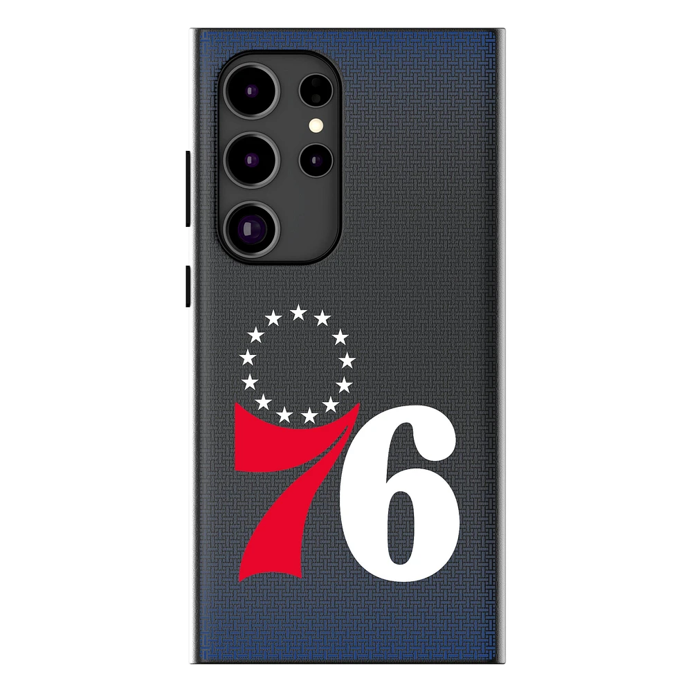 Keyscaper Philadelphia 76ers Linen Galaxy Magnetic Bump Case