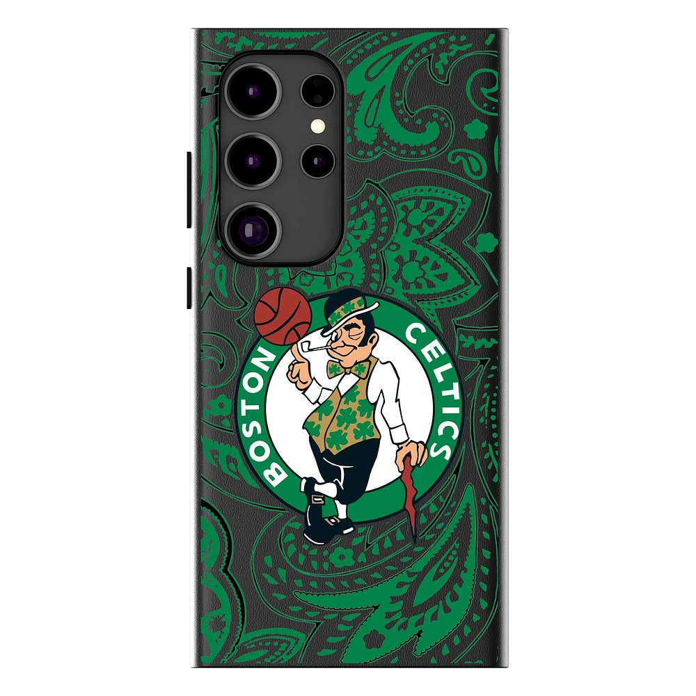 Keyscaper Boston Celtics Paisley Galaxy Magnetic Bump Case