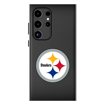 Keyscaper Pittsburgh Steelers Linen Galaxy Magnetic Bump Case