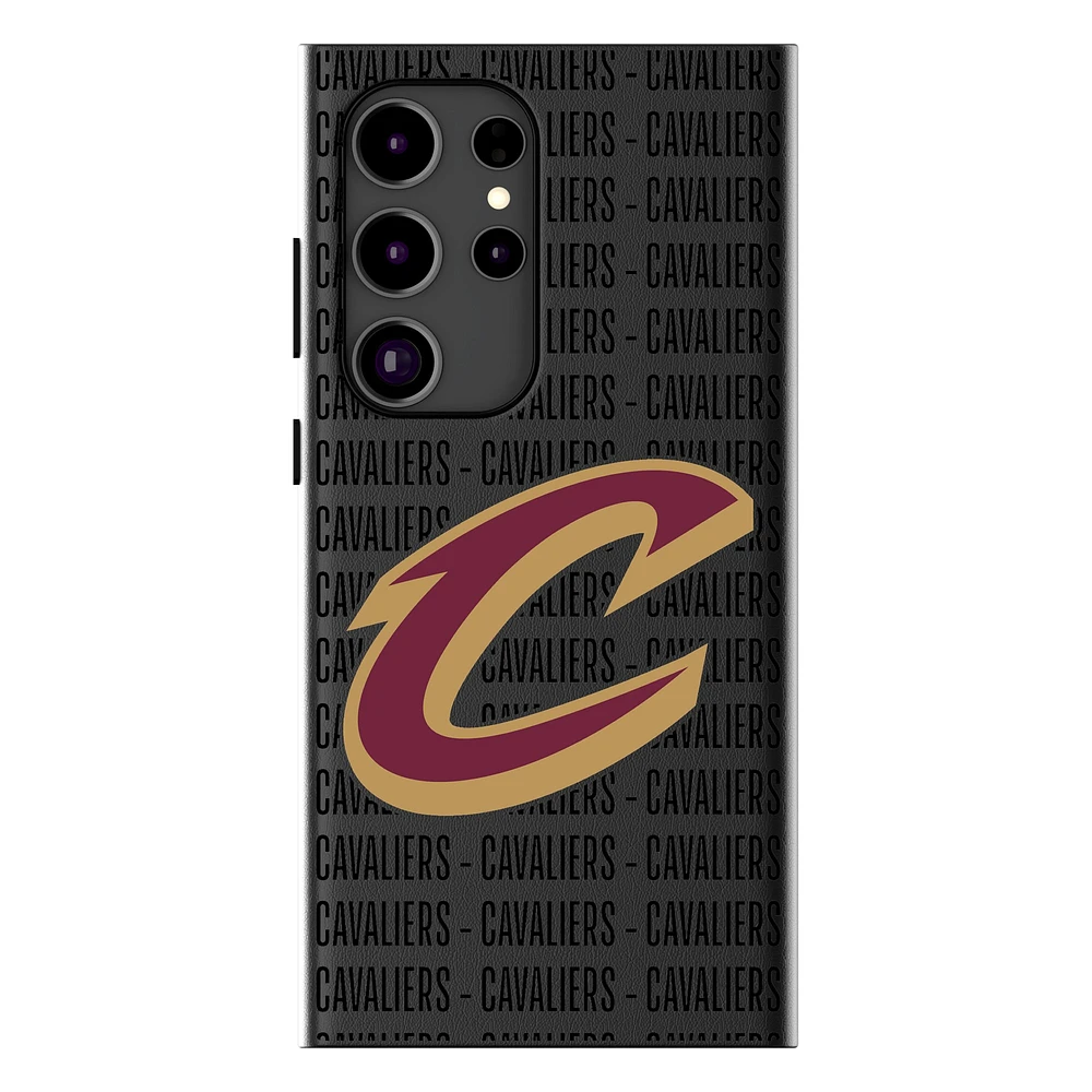 Keyscaper Cleveland Cavaliers Text Backdrop Galaxy Magnetic Bump Case