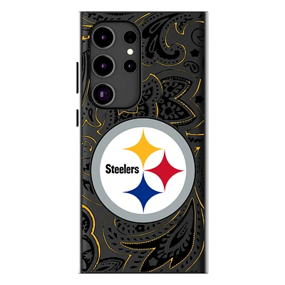 Keyscaper Pittsburgh Steelers Paisley Galaxy Magnetic Bump Case