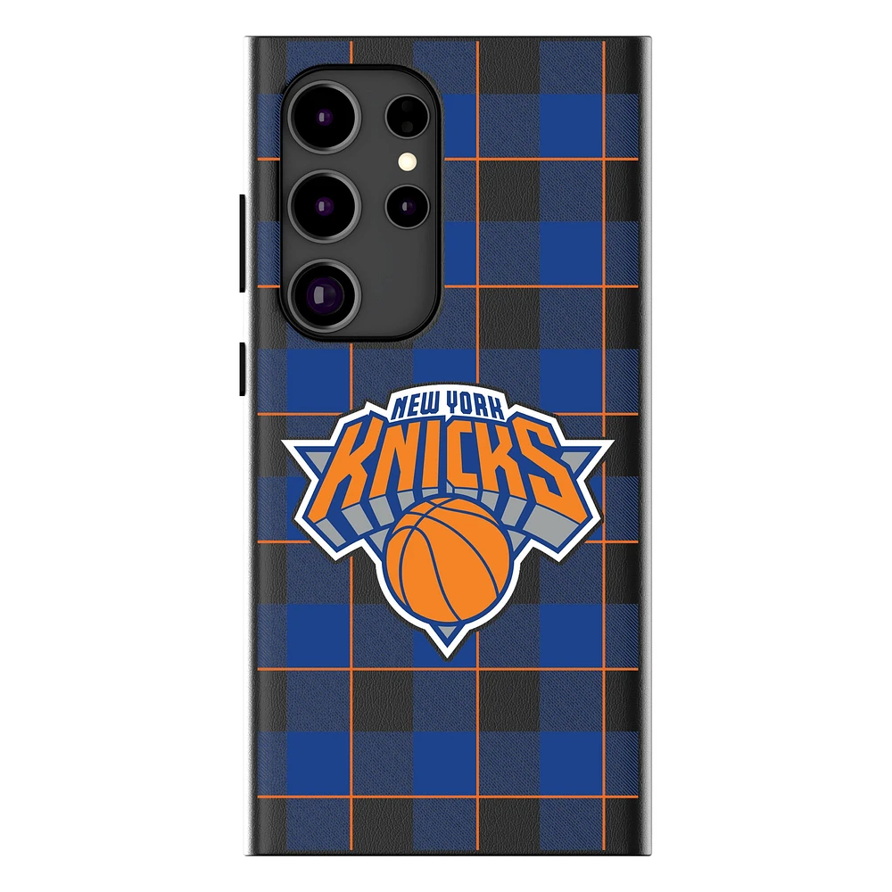 Keyscaper New York Knicks Plaid Galaxy Magnetic Bump Case