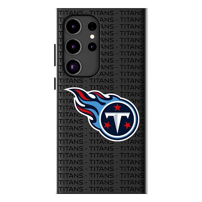 Keyscaper Tennessee Titans Text Backdrop Galaxy Magnetic Bump Case
