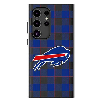 Keyscaper Buffalo Bills Plaid Galaxy Magnetic Bump Case