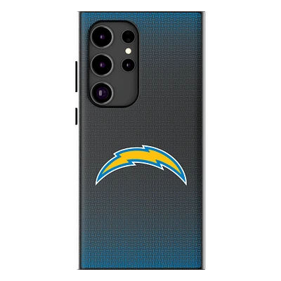Keyscaper Los Angeles Chargers Linen Galaxy Magnetic Bump Case