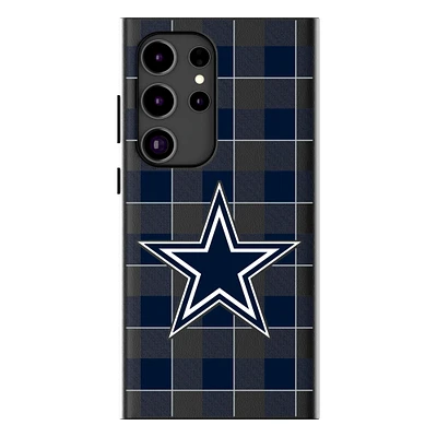Keyscaper Dallas Cowboys Plaid Galaxy Magnetic Bump Case