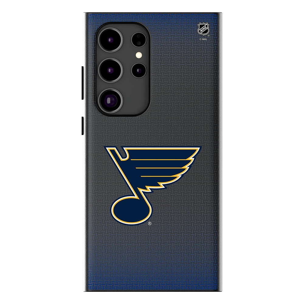 Keyscaper St. Louis Blues Linen Galaxy Magnetic Bump Case