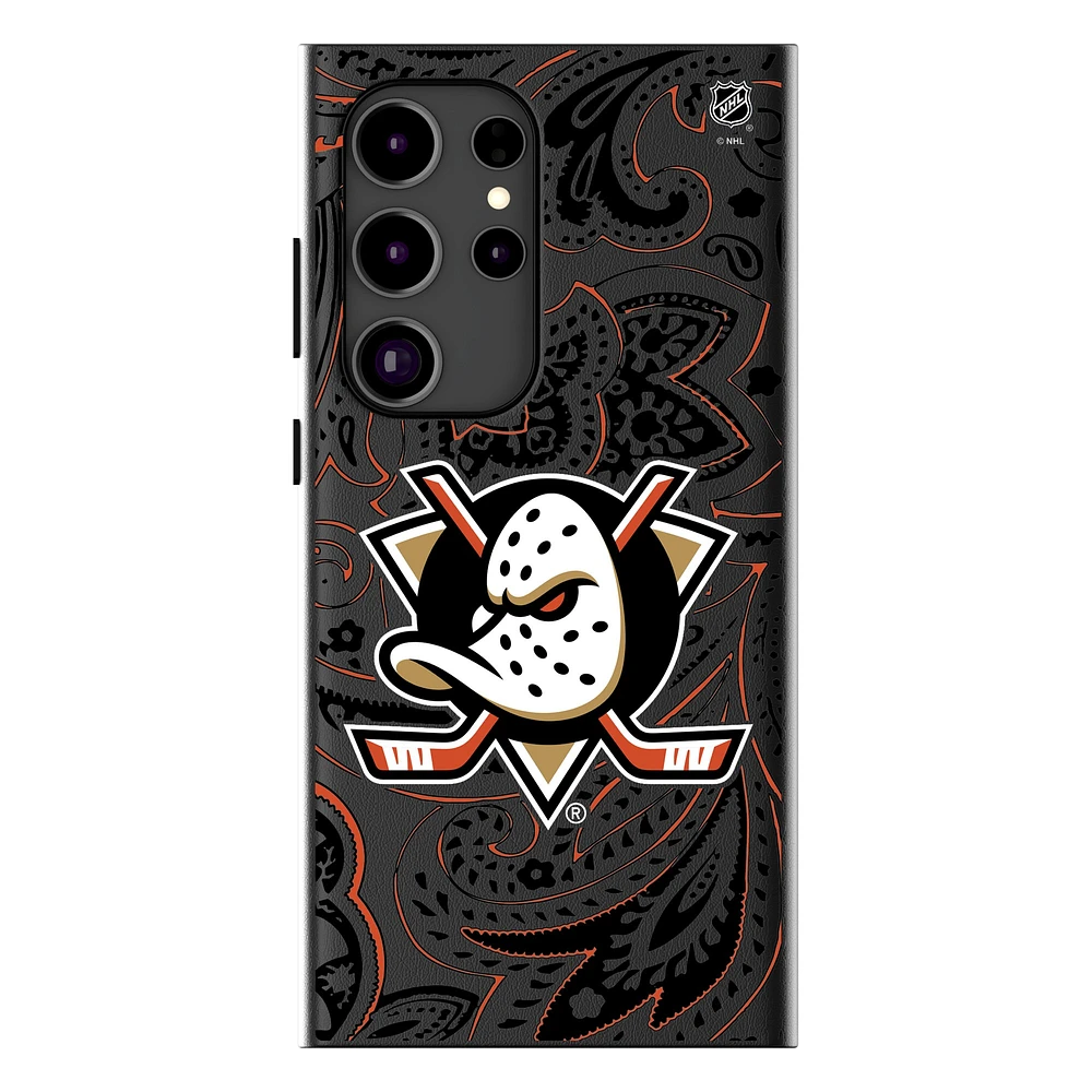 Keyscaper Anaheim Ducks Paisley Galaxy Magnetic Bump Case