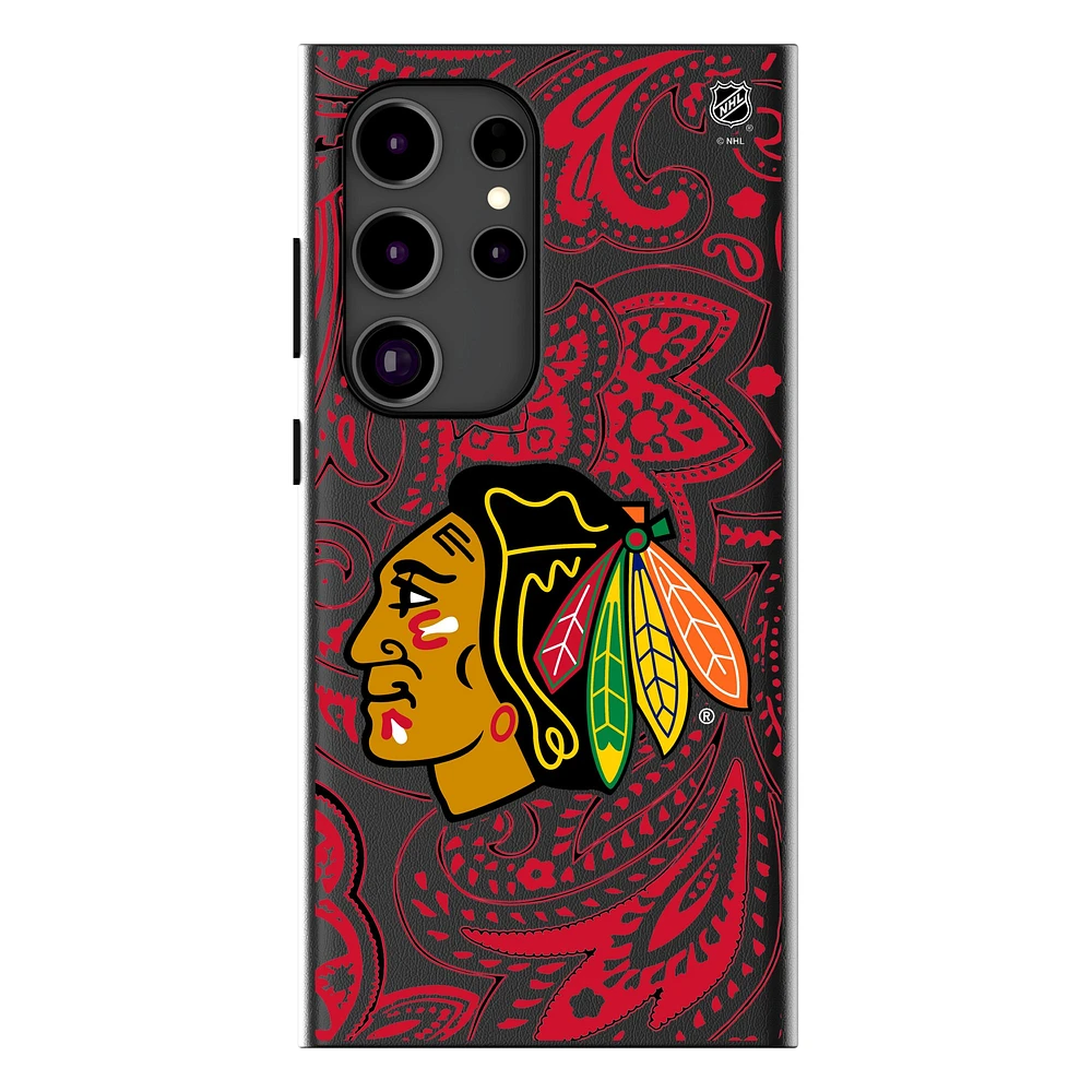 Keyscaper Chicago Blackhawks Paisley Galaxy Magnetic Bump Case