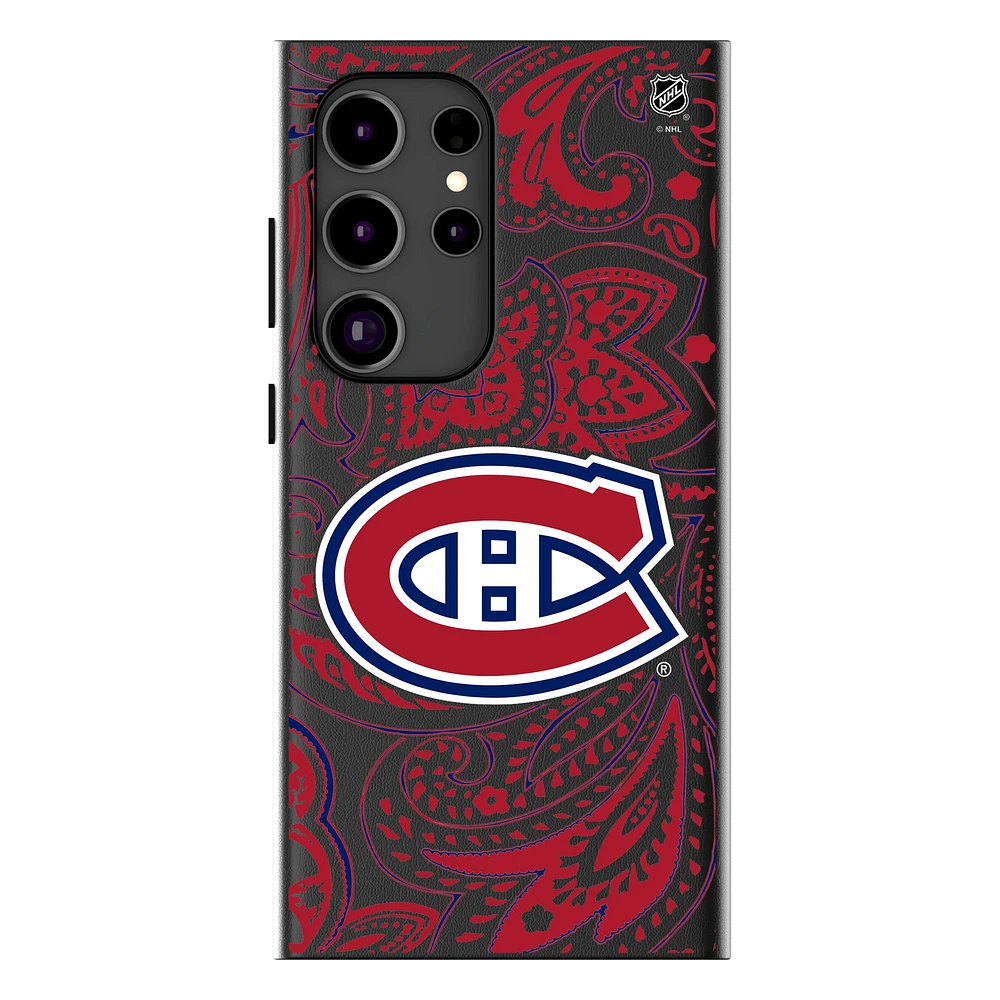 Keyscaper Montreal Canadiens Paisley Galaxy Magnetic Bump Case