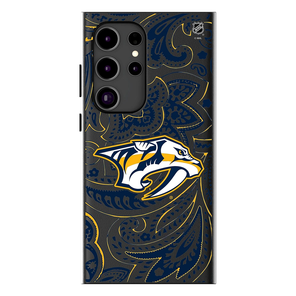 Keyscaper Nashville Predators Paisley Galaxy Magnetic Bump Case