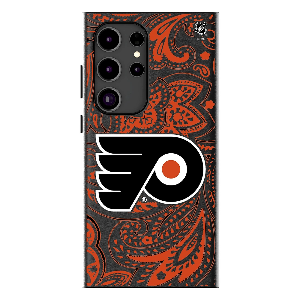 Keyscaper Philadelphia Flyers Paisley Galaxy Magnetic Bump Case