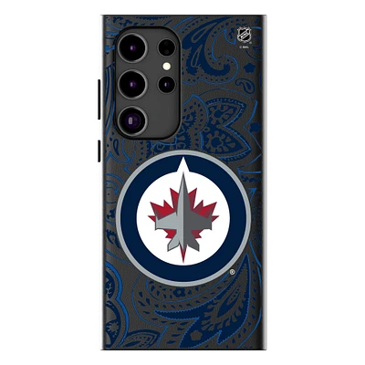 Keyscaper Winnipeg Jets Paisley Galaxy Magnetic Bump Case