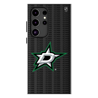 Keyscaper Dallas Stars Text Backdrop Galaxy Magnetic Bump Case