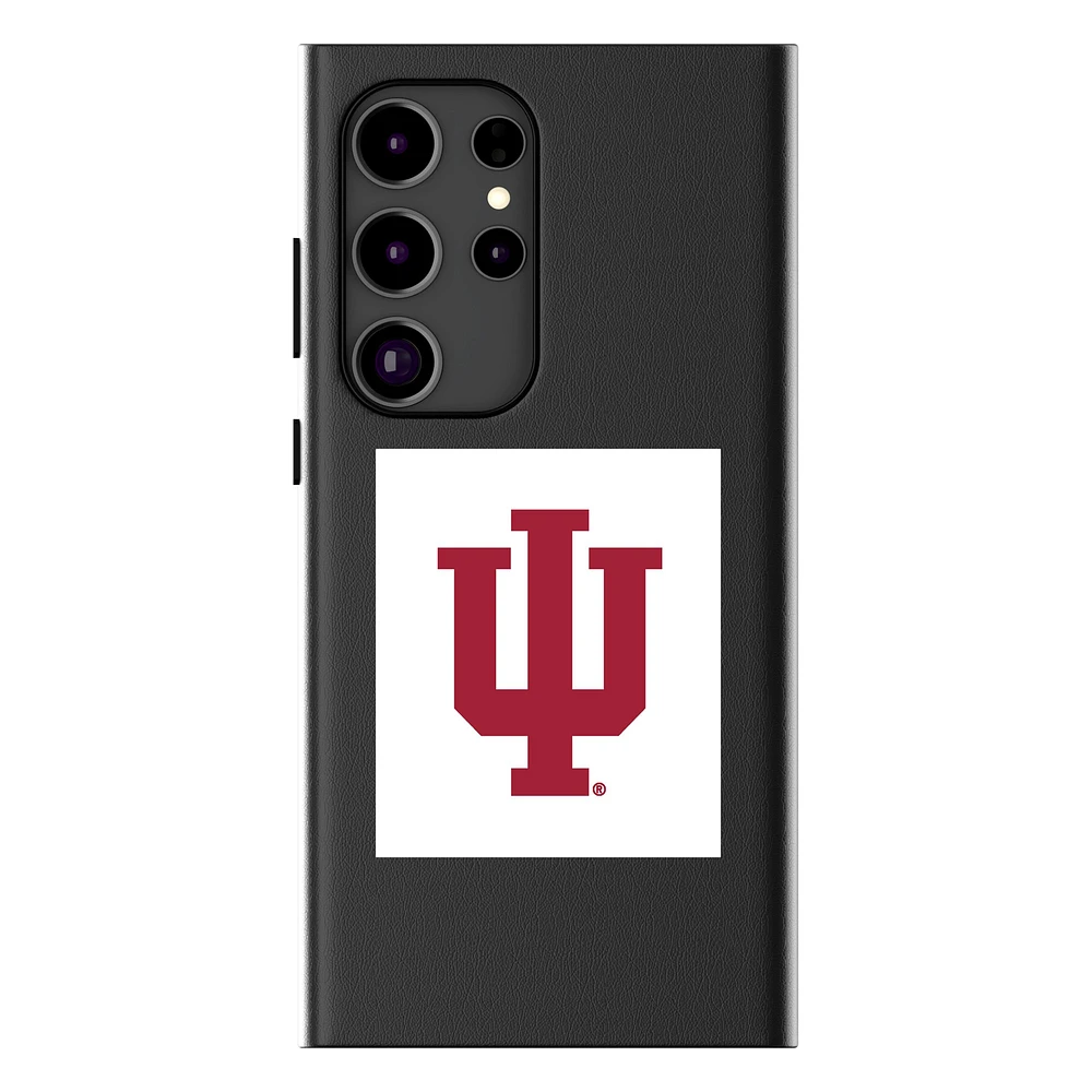 Keyscaper Indiana Hoosiers Text Backdrop Galaxy Magnetic Bump Case