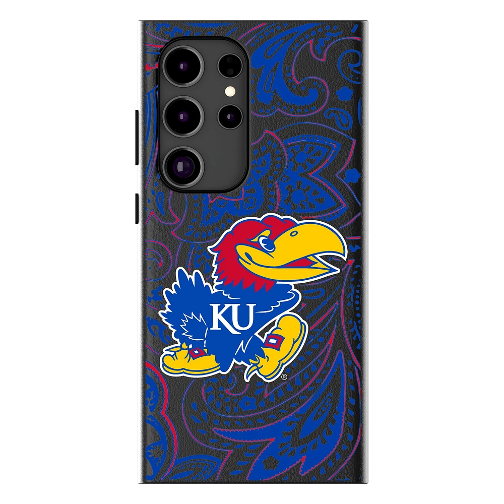 Keyscaper Kansas Jayhawks Paisley Galaxy Magnetic Bump Case