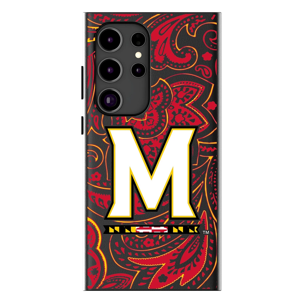 Keyscaper Maryland Terrapins Paisley Galaxy Magnetic Bump Case