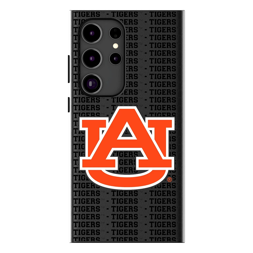 Keyscaper Auburn Tigers Text Backdrop Galaxy Magnetic Bump Case