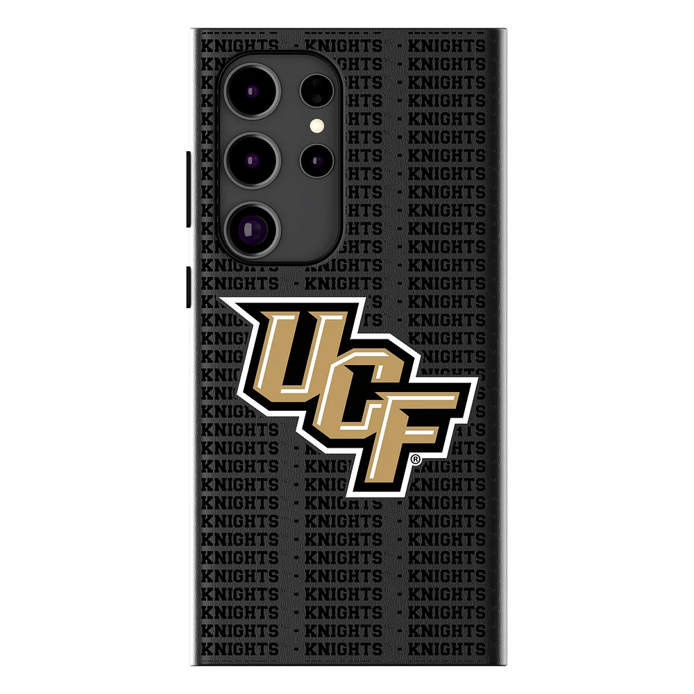 Keyscaper UCF Knights Text Backdrop Galaxy Magnetic Bump Case