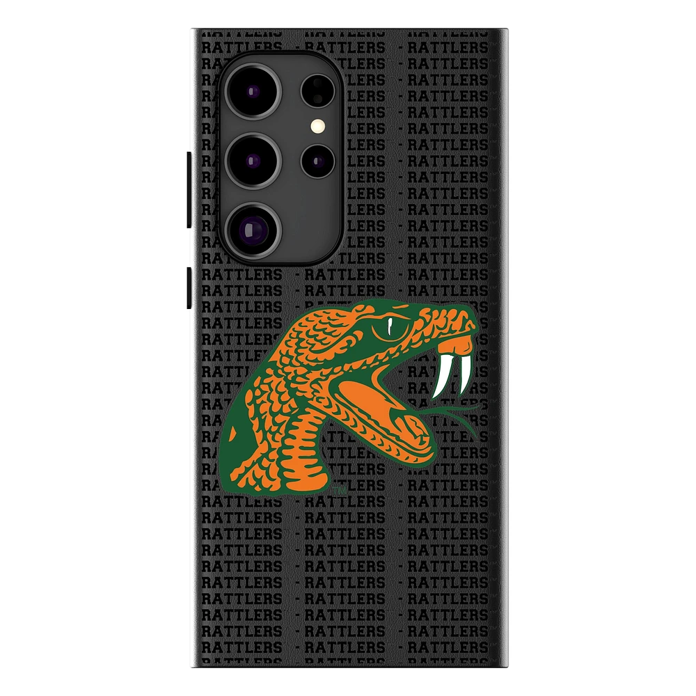 Keyscaper Florida A&M Rattlers Text Backdrop Galaxy Magnetic Bump Case