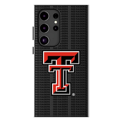 Keyscaper Texas Tech Red Raiders Text Backdrop Galaxy Magnetic Bump Case